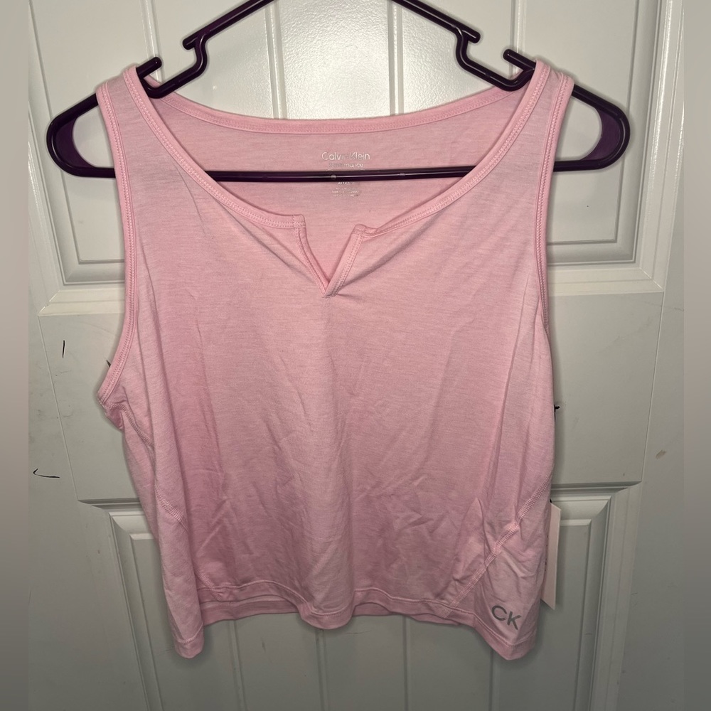 Calvin Klein workout crop top